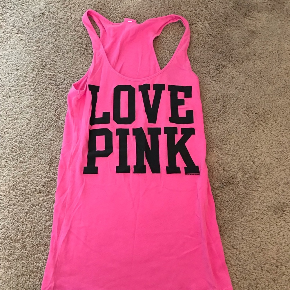 Pink tank top